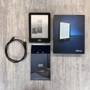 Kobo Glo 6" Touchscreen E-Ink eReader with ComfortLight